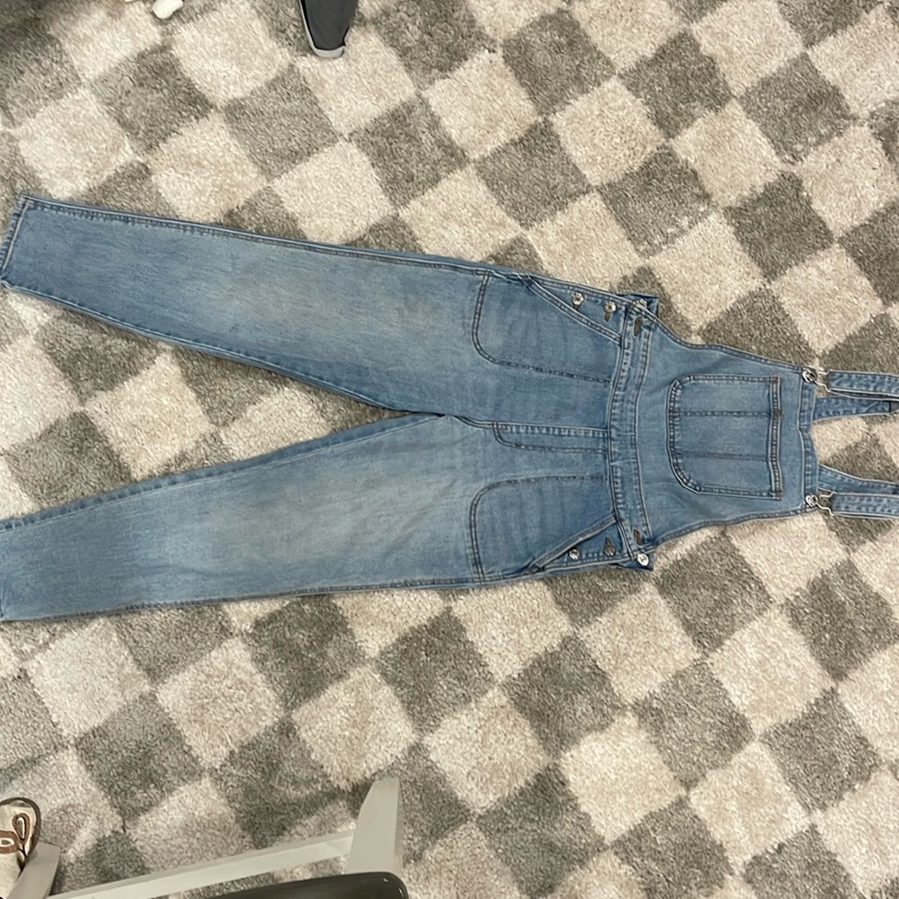 Straight leg overalls